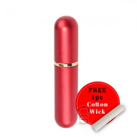 Aluminum Inhaler Red