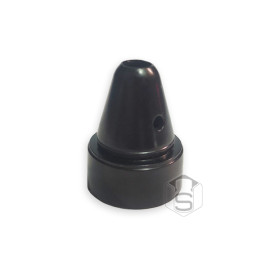 Inhaler Adapter Small (Black, Ø 2 cm (0,8 in)